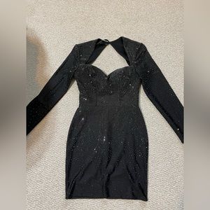 Sherri Hill Long Sleeve Cocktail